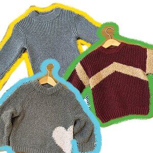 Set of 3 Sweaters - 3yrs Girl
